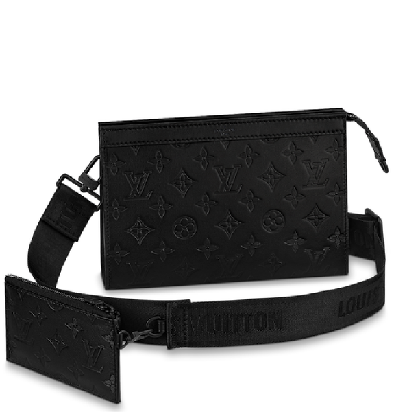  Túi Nam Louis Vuitton Gaston Wearable Wallet 'Black' 