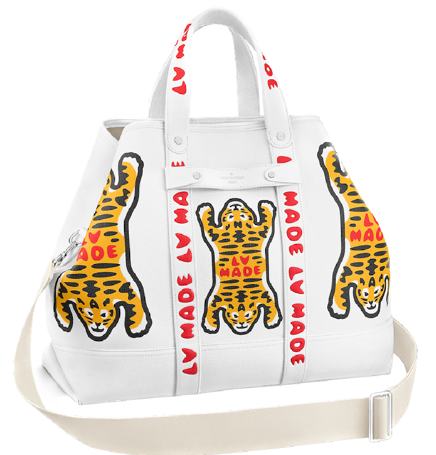  Túi Nam Louis Vuitton Journey Tote 'White Leather' 