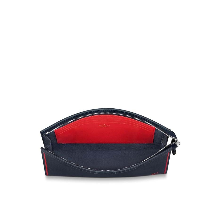Túi Nam Louis Vuitton LV Voyage Taiga B.O.R 'Navy' M63394 – LUXITY