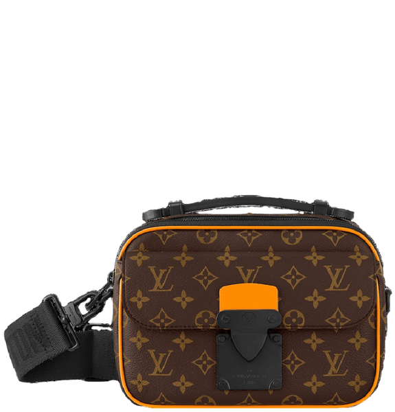 Louis Vuitton S-Lock Messenger Monogram Radiant Sun Monogram Macassar