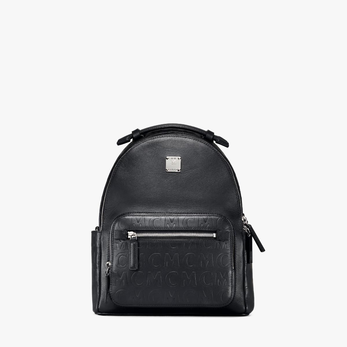  Balo Nam MCM Stark Backpack 'Monogram Black' 