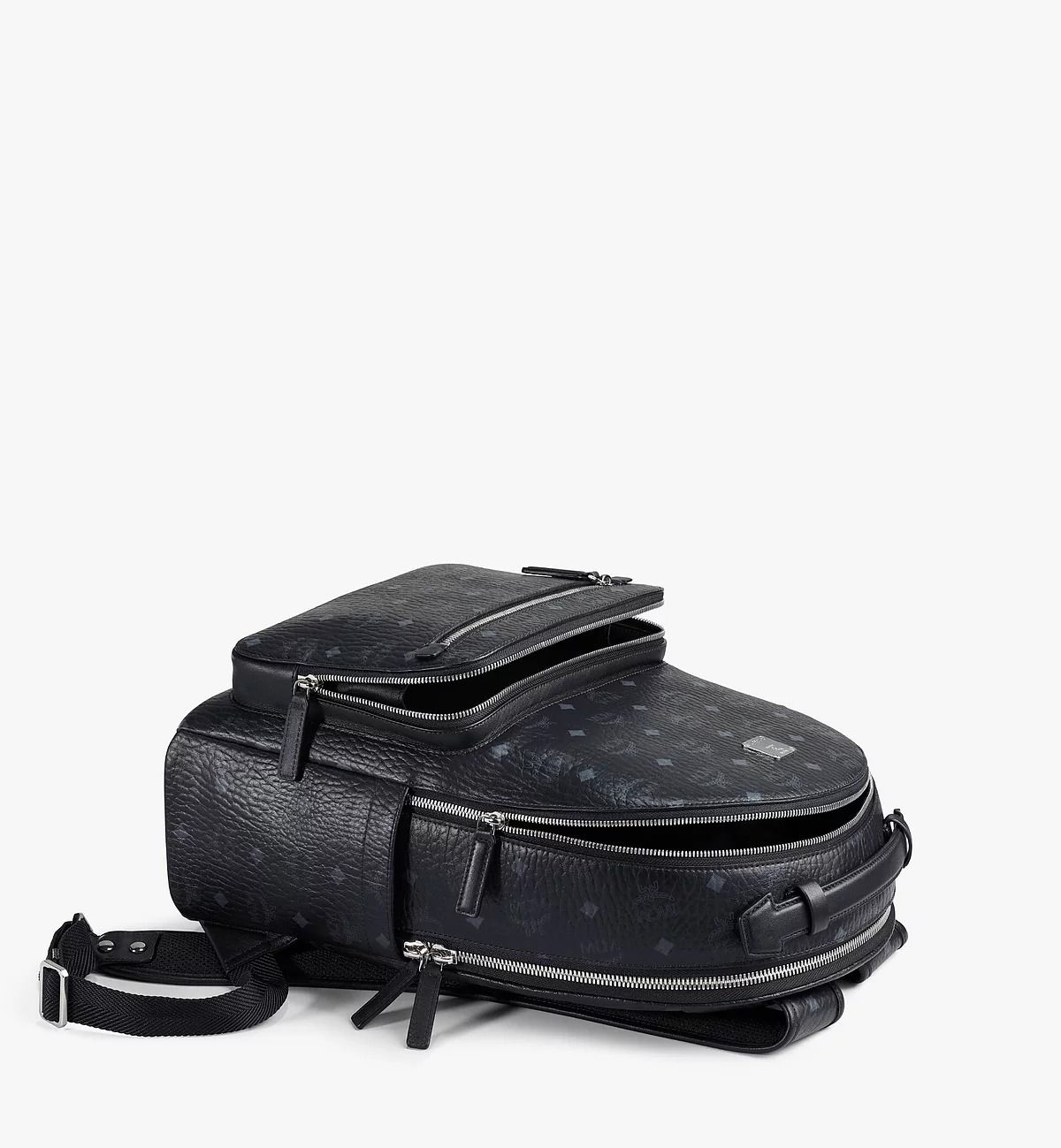  Balo Nam MCM Stark Backpack Visetos 'Black' 