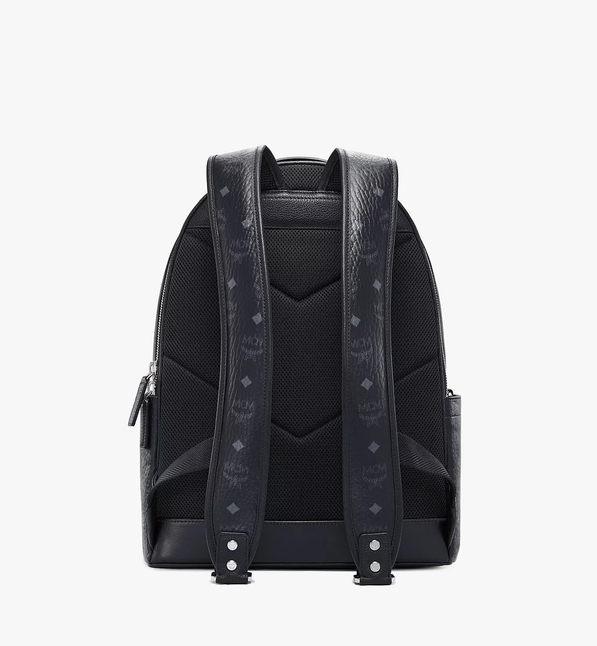  Balo Nam MCM Stark Backpack Visetos 'Black' 