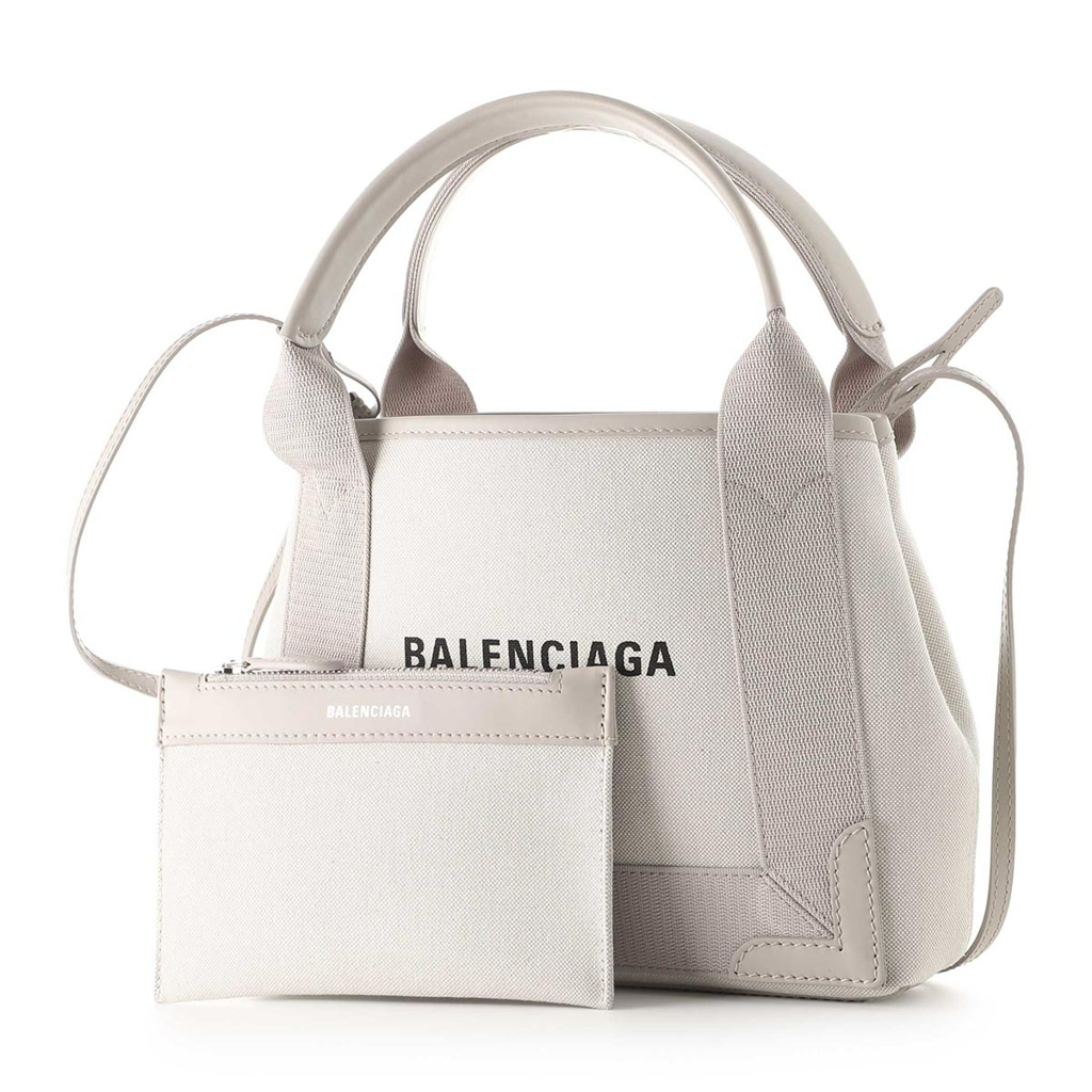  Túi Nữ Balenciaga Navy Cabas XS 'Beige' 