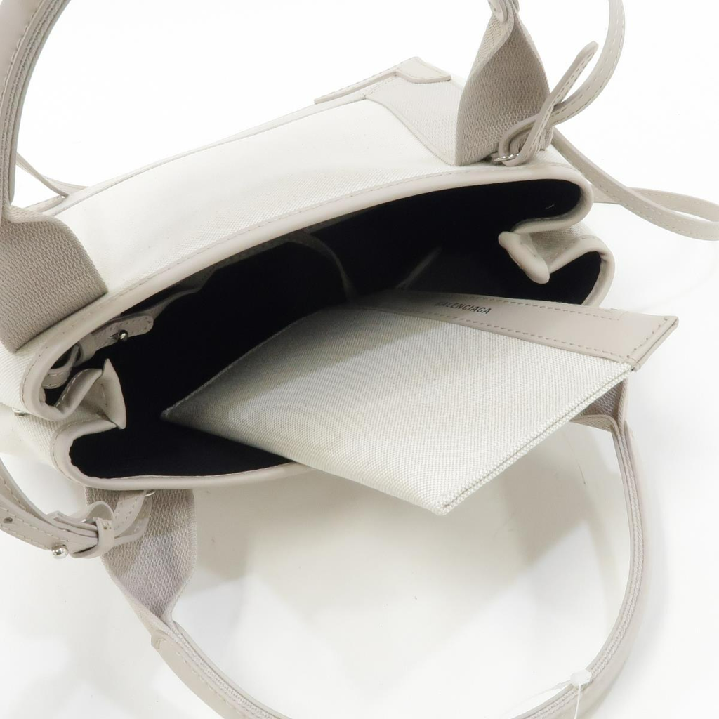  Túi Nữ Balenciaga Navy Cabas XS 'Beige' 