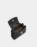  Túi Nữ Bally Layka Leather Top Handle Bag 'Black' 