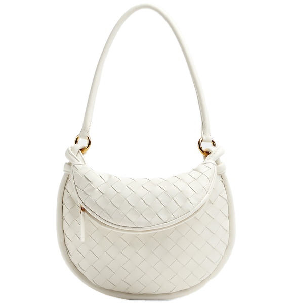  Túi Nữ Bottega Veneta Small Gemelli 'White' 