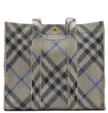  Túi Nữ Burberry Medium Check Knitted Tote 'Lichen' 