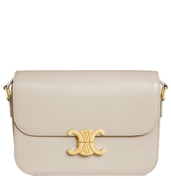  Túi Nữ Celine Classique Triomphe Bag 'Stone' 