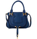  Túi Nữ Chloe Small Marcie Bag 'Deep Denim' 