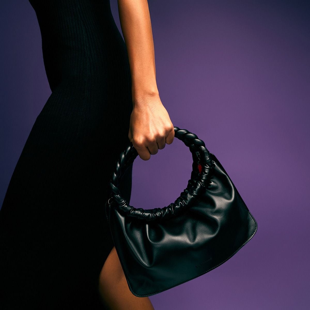  Túi Nữ Christian Louboutin Loubibraid 'Black' 