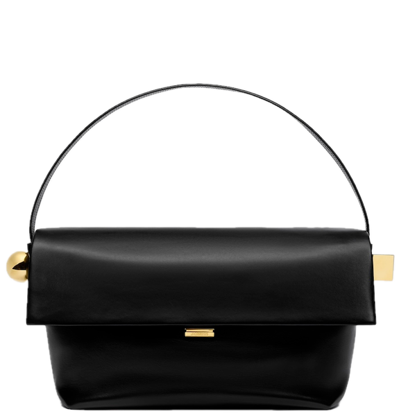  Túi Nữ Jacquemus Large Rond Carré 'Black' 