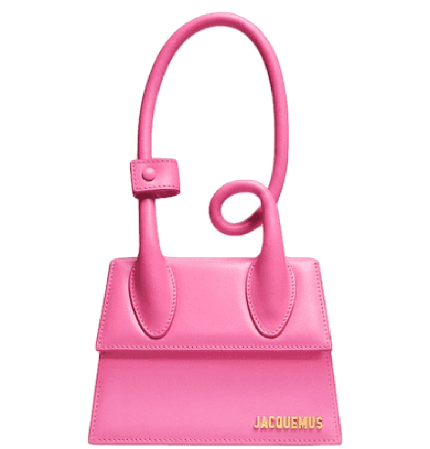  Túi Nữ Jacquemus Le Chiquito Noeud 'Pink' 