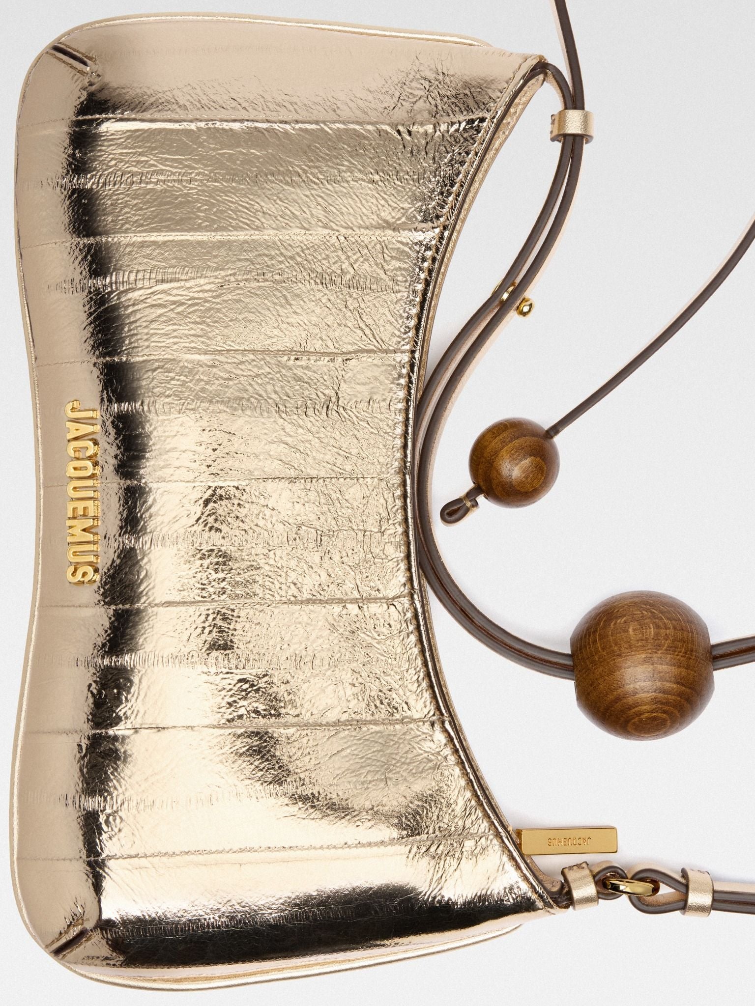  Túi Nữ Jacquemus The Bisou Perle 'Gold' 