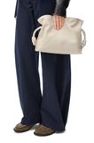  Túi Nữ Loewe Medium Flamenco Clutch 'Sea Salt' 