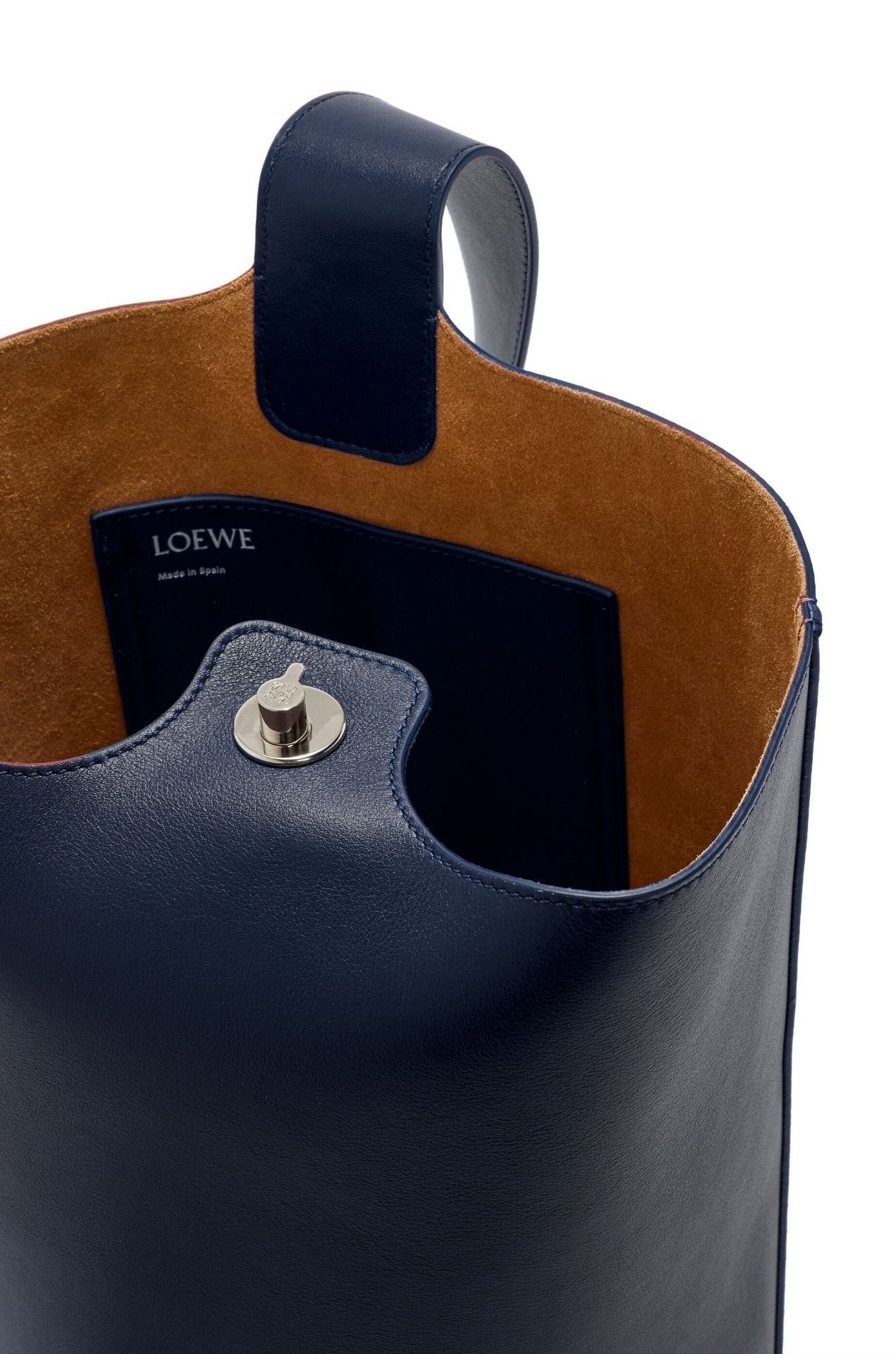  Túi Nữ Loewe Medium Pebble Bucket 'Abyss Blue' 