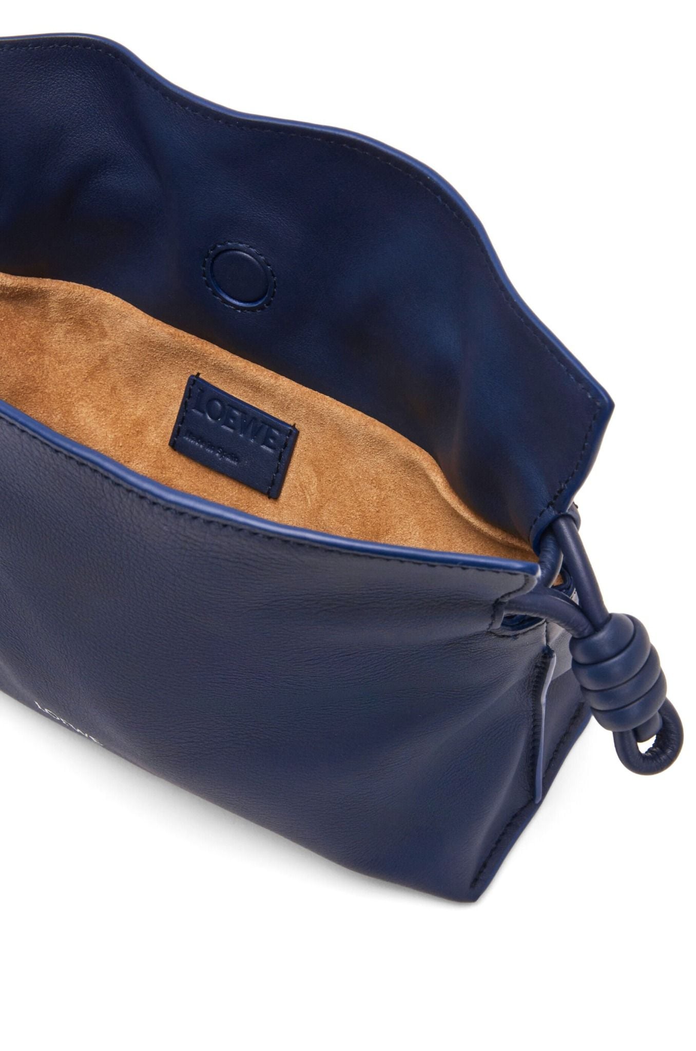  Túi Nữ Loewe Mini Flamenco Clutch 'Abyss Blue' 