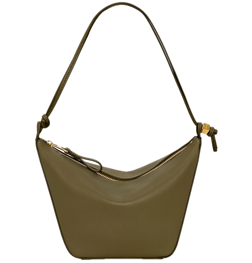  Túi Nữ Loewe Mini Hammock Hobo Bag 'Khaki Green' 