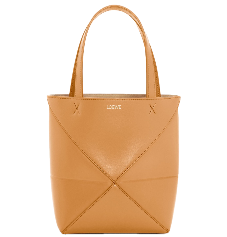  Túi Nữ Loewe Mini Puzzle Fold Tote 'Warm Desert' 