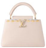  Túi Nữ Louis Vuitton Capucines BB Bag 'Quartz White' 