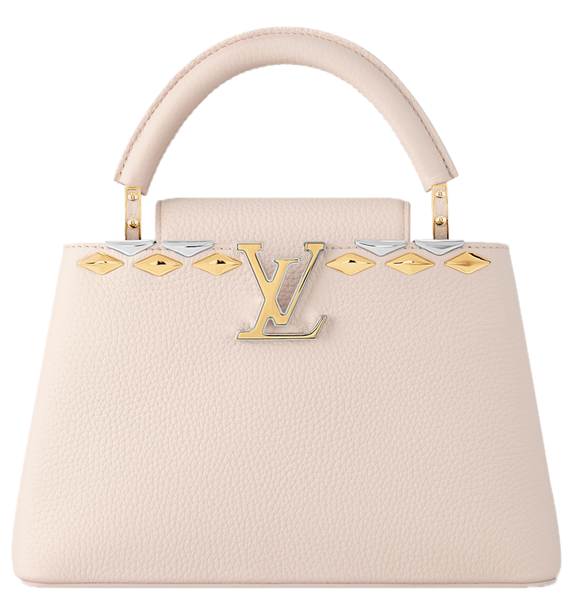  Túi Nữ Louis Vuitton Capucines BB Bag 'Quartz White' 