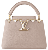  Túi Nữ Louis Vuitton Capucines Mini Bag 'Galet Grey' 