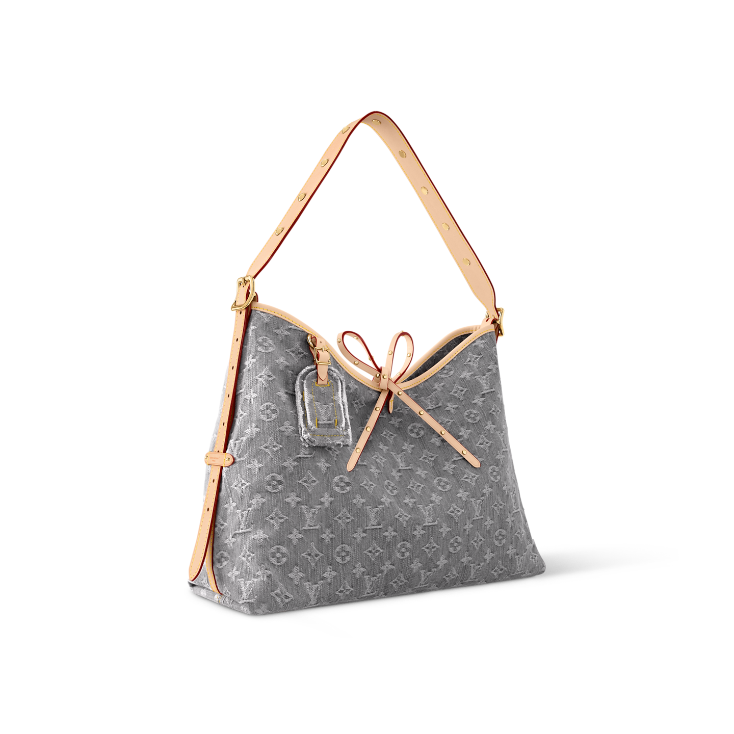  Túi Nữ Louis Vuitton CarryAll MM Bag 'Washed Grey' 