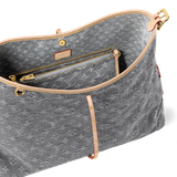  Túi Nữ Louis Vuitton CarryAll MM Bag 'Washed Grey' 