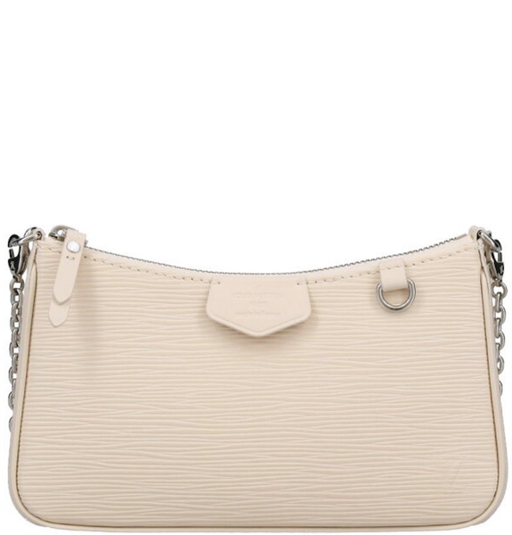  Túi Nữ Louis Vuitton Easy Pouch Epi 'Quartz White' 