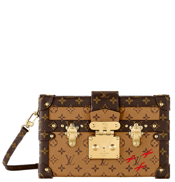  Túi Nữ Louis Vuitton Petite Malle Monogram 'Brown' 