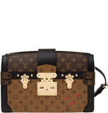  Túi Nữ Louis Vuitton Trunk Clutch Monogram 'Brown' 