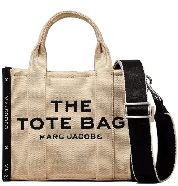  Túi Nữ Marc Jacobs Jacquard Small Tote Bag 'Beige' 