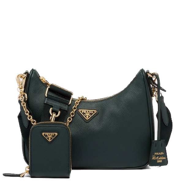  Túi Nữ Prada Saffiano 2005 'Emerald Green' 