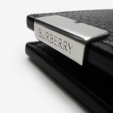  Ví Nam Burberry B Cut Bifold Coin Wallet 'Black' 