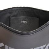  Ví Nam Kenzo Logo Shared Clutch 'Black' 
