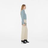  Ví Nữ Burberry Check Chain Strap Wallet 'Lichen' 