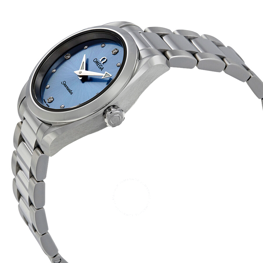  Đồng Hồ Nữ OMEGA Seamaster Aqua Terra Blue Diamond Dial Ladies 