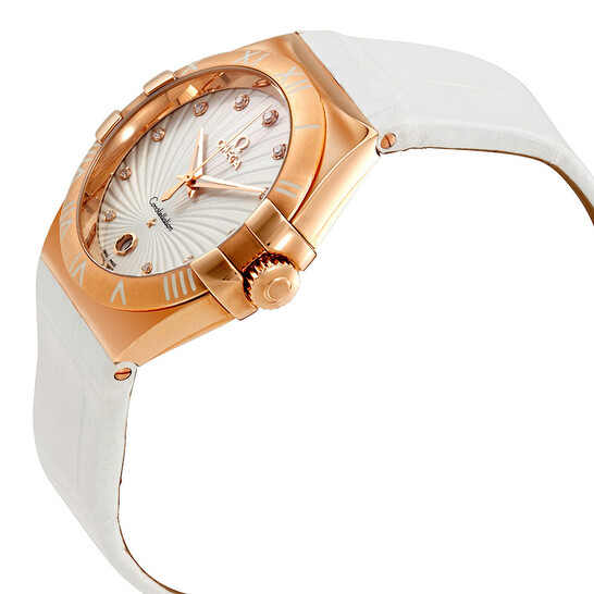  Đồng Hồ Omega Constellation 18kt Rose Gold Ladies 