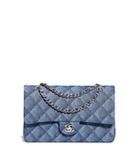  Túi Nữ Chanel Classic Handbag 'Dark Blue' 