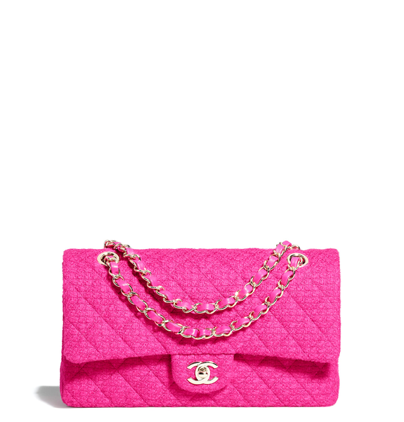  Túi Nữ Chanel Classic Handbag 'Fuchsia' 