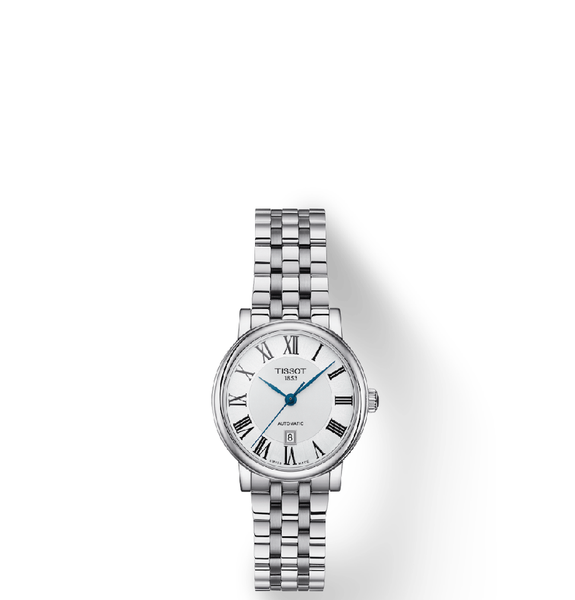  Đồng Hồ Nữ Tissot T-Classic Automatic Silver Dial 