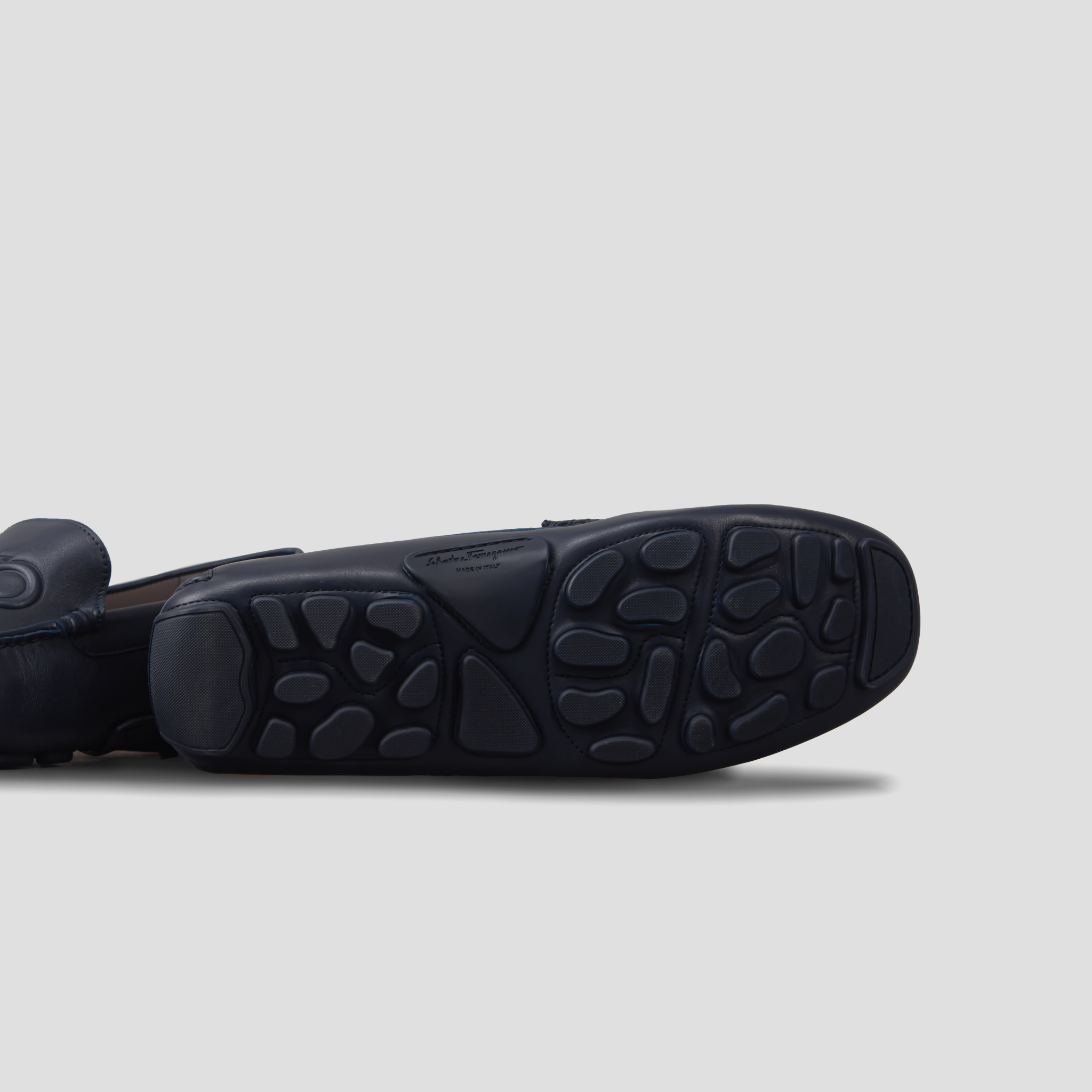  Giày Nam Salvatore Ferragamo Moccasins 'Black' 