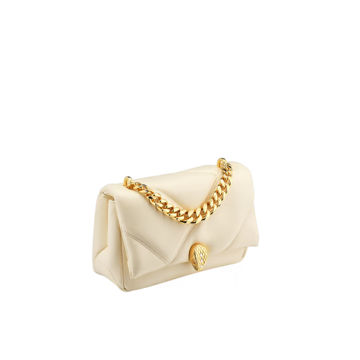 Túi Nữ Bvlgari Serpenti Maxi Cabochon 'White' 