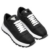  Giày Nữ Prada logo nylon 'Black' 