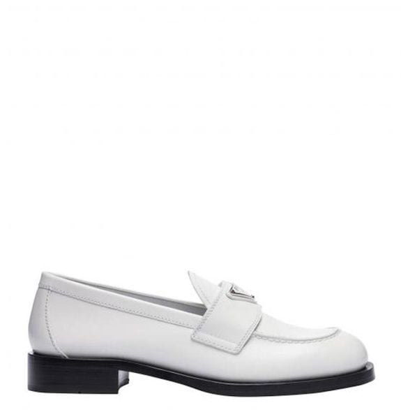  Giày Nữ Prada Logo Brushed 'White' 
