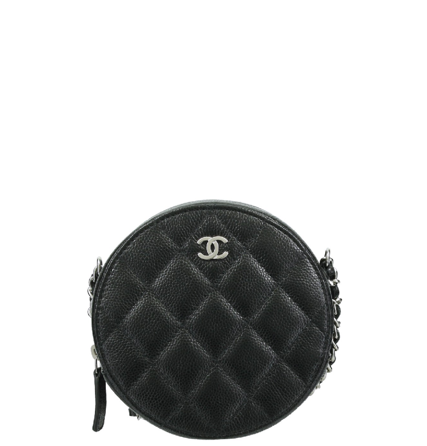 Túi Chanel 22B Extra Mini Handle Clutch With Chain đen gold lambskin best  quality