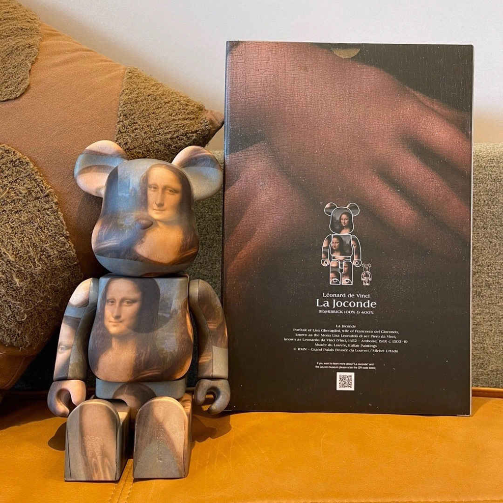 Mô Hình Bearbrick Leonardo De Vinci Mona Lisa – LUXITY