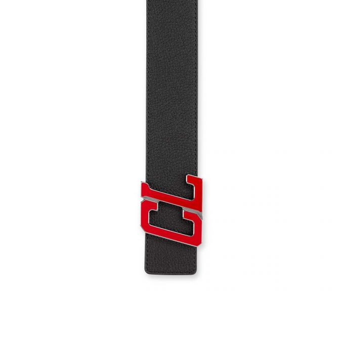  Thắt Lưng Nam Christian Louboutin Happy Rui Cl Logo 'Black' 