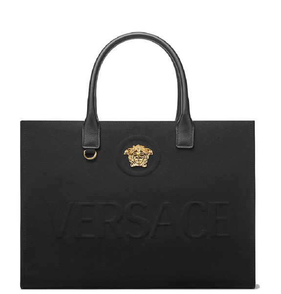  Túi Nữ Versace La Medusa Large 'Black' 