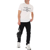  Áo Nam Versace Logo Medusa Printed 'White' 
